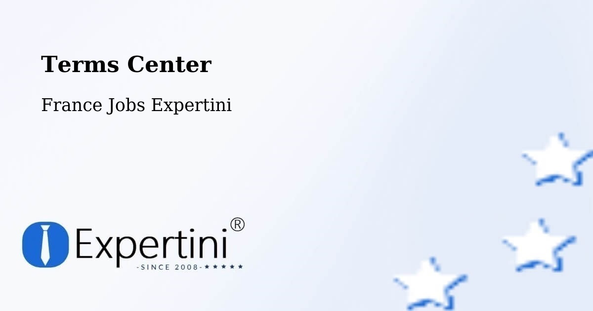 Terms of Service – Saint Morillon - France Jobs Expertini